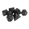 7PCS Light Up Dice ABS Rechargeable LED Electronic Polyhedral Dice