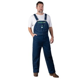 Liberty Men's Rigid Denim Bib Overall, 36x30