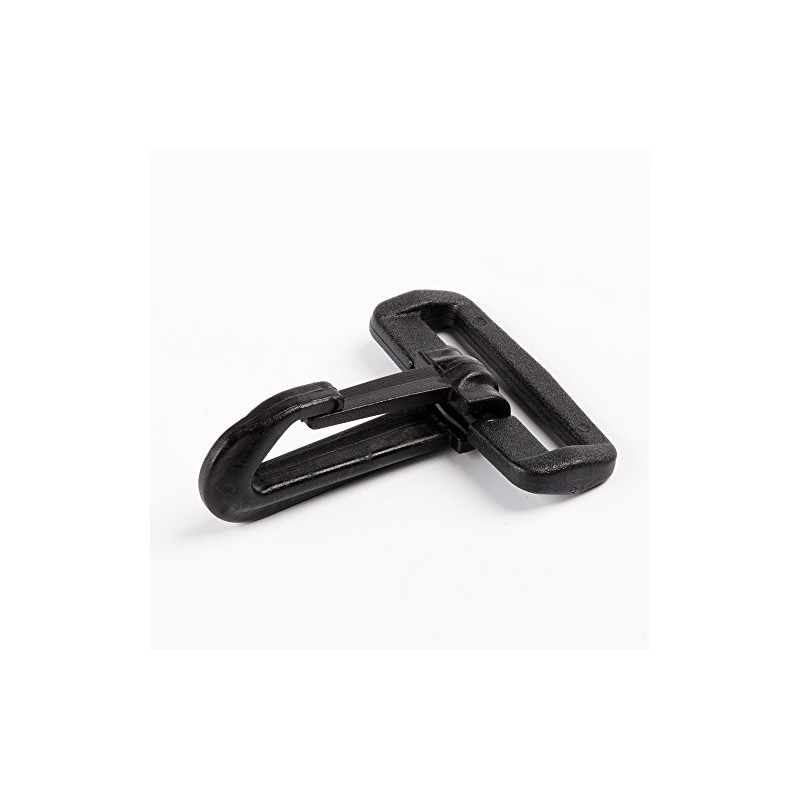 'Pack of 10 High Quality Plastic Snap Hook Karabiner Bridge