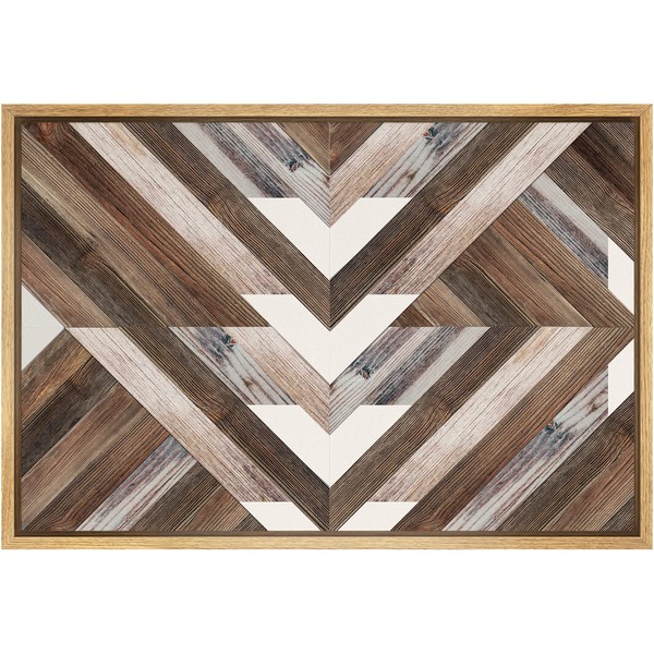 SIGNWIN Framed Canvas Print Wall Art Western Decor Geometric Triangle