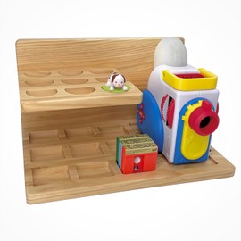 SECOPIN Storage Shelf with Little Tikes for Story Dream Machine Books Starter Set, Wall Display Stand for Story Books, Character and Machine, Only Shelves and Screws