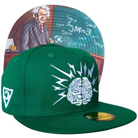 Capiche [99+ Variations] Snapback Cap Men's Cap - Baseball - Hat - Art - Unisex - Visor - Men - One Size - Tattoo - Men - Women, [MASTERMIND] Einstein SB