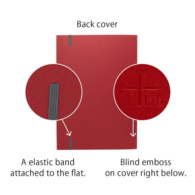 Japanese Premium Accordion Notebook - Scrapbook - Perforated - A4