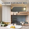 5-Rung Bunk Bed Ladder, 5.4×1.5FTFT Wall Mount Basement Window Well