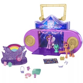 Hasbro My Little Pony Musical Mane Melody 2-in-1 Playset Pony Acitvated Lights & Sounds
