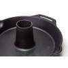 Petromax Poultry Roaster Pan, Cast Iron Roasting Cookware for Oven