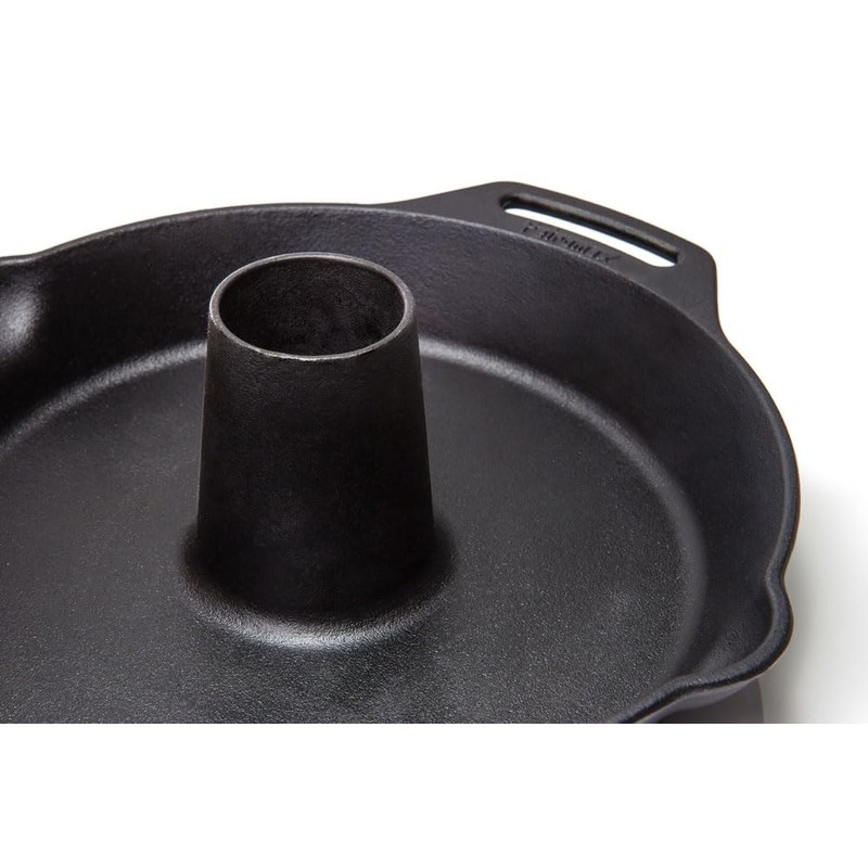 Petromax Poultry Roaster Pan, Cast Iron Roasting Cookware for Oven
