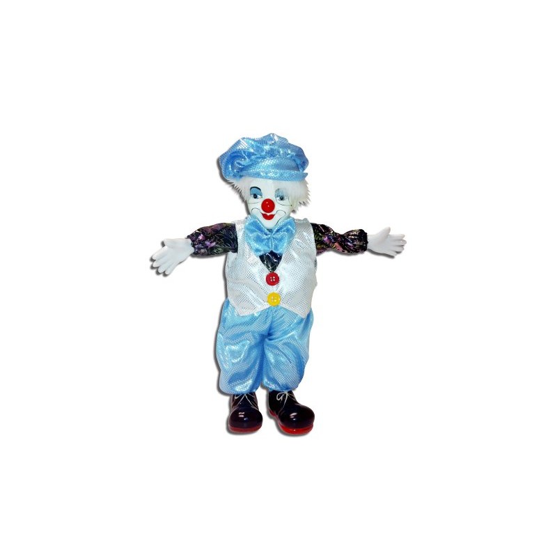 Musical Clown Figurine