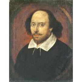 William Shakespeare The Chandos Portrait Poster Art Photo English Playwright Posters Photos 11x14