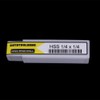 AUTOTOOLHOME 1/4 inch HSS 4 Flutes End Mills Milling Cutter