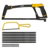 KATA High-Tension Hacksaw Frame Set, 12" Hacksaw, 6" Mini Hack