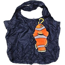 Stream Trail FiiiiiSH Fish Eco Bag (FISH ECO BAG) Clownfish 13.8 x 2.8 x 11.8 inches (35 x 7 x 30 cm)