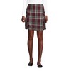 Lands' End Uniform Plaid Side Pleat Skort Above The Knee