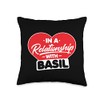 In a Relationship with Basils - Funny Basil Leaf Lover