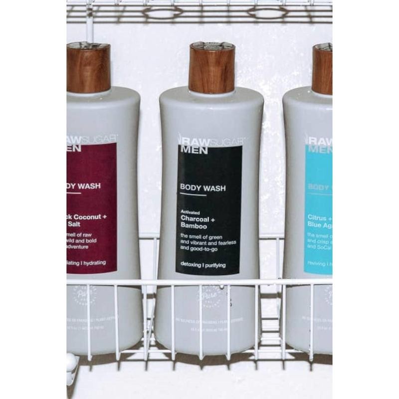 Men's Body Wash | Charcoal + Bamboo | 25 fl