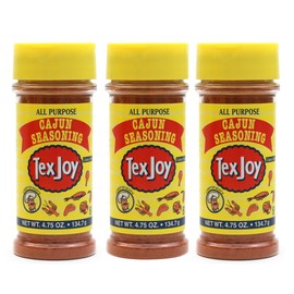 TexJoy All Purpose Cajun Seasoning 4.75 oz (Pack of 3)