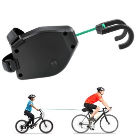 Tow Rope Bicycle Children, 2.5 m Retractable Parents Child Pull Rope Tow Rope Traction Rope Tow Strap Bicycle Pull System Load Capacity 550 lb Tow for MTB Bike Cycling Stretch Pull Strap