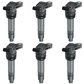 MAS Set of 6 Ignition Coils Pack Compatible with LR2 Volvo S60 S80 V60 V70 XC60 XC70 XC90 3.0 3.2 L6 Replacement for UF594 C1677 5C1734 E1094 52-2089