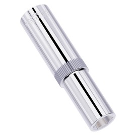 FOCMKEAS 10mm Deep Socket, 3/8 Inch Drive, 6-Point, Metric, Heat Treated CR-V Steel Sockets, Full Polishing, 2.5 Inch Length