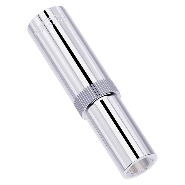FOCMKEAS 10mm Deep Socket, 3/8 Inch Drive, 6-Point, Metric, Heat