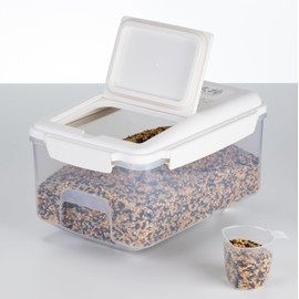 LivLab Mker Dog Food Storage Container 903 (White-5KG-A)