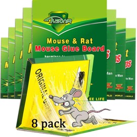 Mouse Traps,RatTraps,Mouse Traps Indoor,Rat Traps for House,Mouse Glue Traps,Mice Traps for House,Sticky Traps, Glue Boards Professional Strength That Work Capturing Indoor and Outdoor Rat