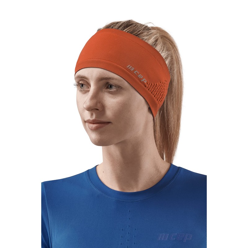 CEP - Cold Weather Headband, Unisex Orange, Breathable Headband, Ear