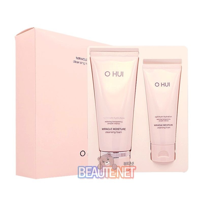 오휘 미라클 모이스처 클렌징 폼 기획세트 200ml+100ml O Hui Miracle