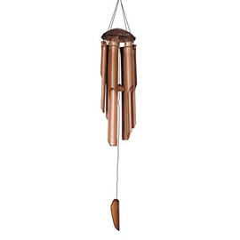 90 cm Large Wind Chime Feng Shui Garden Weatherproof Bamboo Coconut