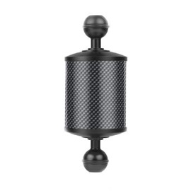 CS PRIORITY Enhanced Dia 60mm Carbon Fiber Float Buoyancy Aquatic Arm 5" 8" Dual Ballhead 1" DSL Camera Tray Underwater Diving Accessories (New 5 inch Black)