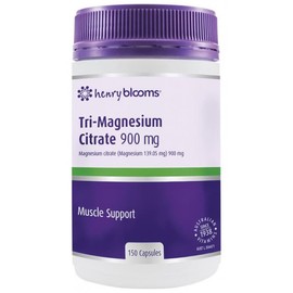 Henry Blooms Buy Henry Blooms Tri Magnesium Citrate 900mg 150 Capsules Online