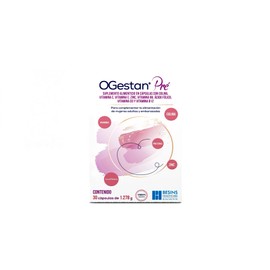 Ogestan Pre, Suplemento Alimenticio, 30 cápsulas, Auxiliar en el Embarazo