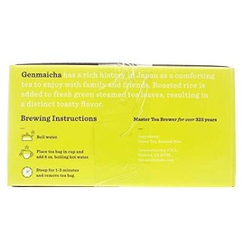 Yamamotoyama Genmai Cha Roasted Brown Rice Green Tea Value Pack, 90 Count Tea Bags, Net Wt. 9.86-Ounce