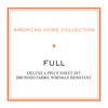 American Home Collection 4 Piece Full Size Bedding Sheets and