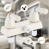 Camper Shower Dual Faucet Replacement, RV Shower Faucet Valve Diverter