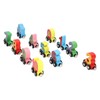12pcs Wooden Magnetic Digital Train Cute Fun Early Education Trackless