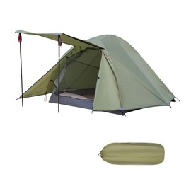 Byliable Ultralight Waterproof 2-Person Backpacking Tent Double Layer Lightweight Camping Tent 3-Season Easy Setup Tent for Camping, Hiking, Outdoor, Mountaineering(Green)