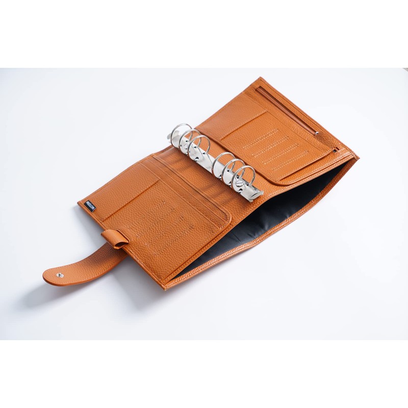 Moterm Personal Luxe Rings Planner - Genuine Leather Binder Organiser