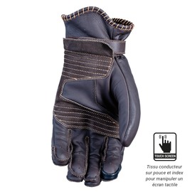 Five Motorcycle Gloves Oklahoma (OKLAHOMA) Brown Size: M