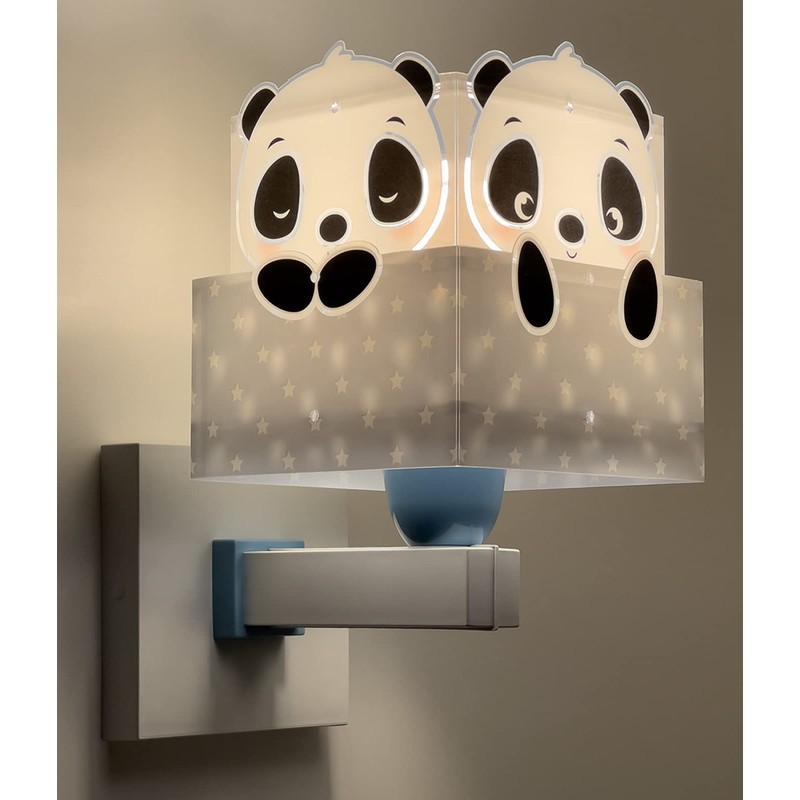 Dalber Children's Wall Lamp, Children's Lamp, Children's Room, Clouds, Animals,