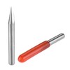 sourcing map Wood Engraving Bit Solid Carbide 3.175mm 1/8" Shank,