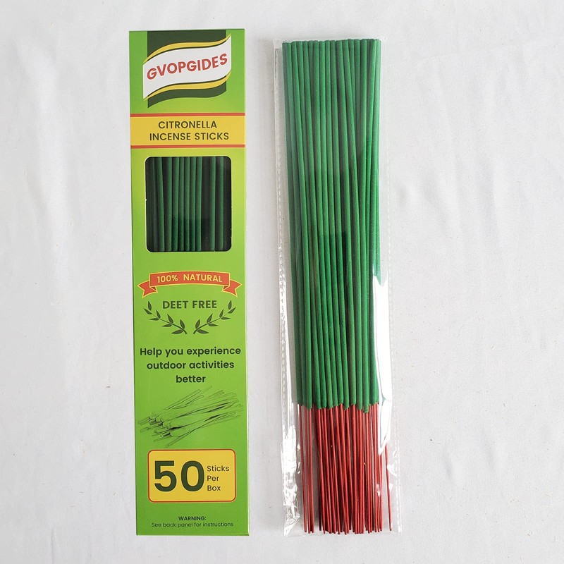 Citronella Incense Sticks 50 Pieces per Box, Made from Natural