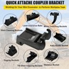 ONECHOI X-Change Coupler Bracket, Bobcat Quick Attach Mini excavator Bucket