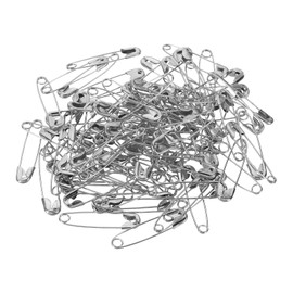 YOKIVE 200 Pcs Safety Pins, Large Metal Sewing Pins | Craft Making, Great for Clothing, Knitting, Sewing (Silver Tone, 1.06-Inch)