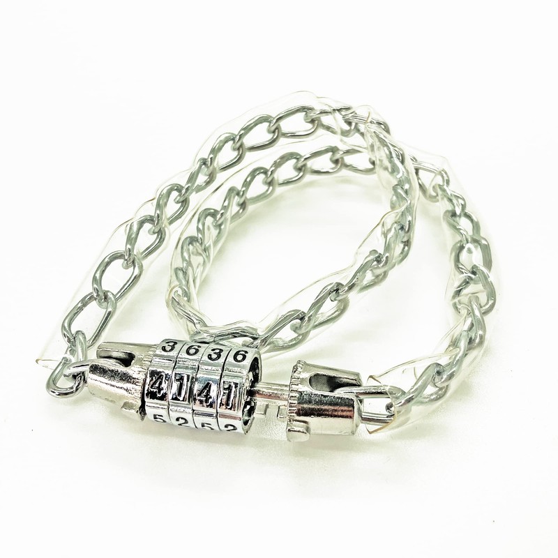 SAGISAKA 43486 Bicycle Key Dial Chain Lock 19.7 inches (50