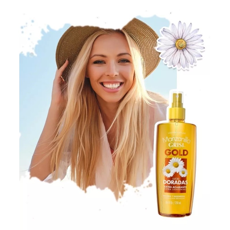 Grisi Kit Aclarante De Cabello Grisi Manzanilla Loción Y Shampoo