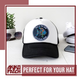 AKIKOPATCH - Parche para planchar con diseño de peces arcoíris de 7.6 cm para ropa, mochilas, sombreros, bolsas de jeans, parches bordados, parches de tela para planchar o para los amantes de los