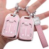 2-Pack for GMC Key Fob Cover, 5-Button, for 2019-2023 GMC