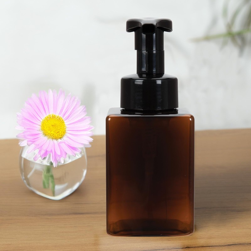 Ginger Lily Farms Foaming Soap Dispenser, Refillable Plastic Pump Bottles