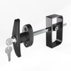 JZVXX 2Pack Shed Lock, 5-1/2" Steam with 4 Keys, Shed
